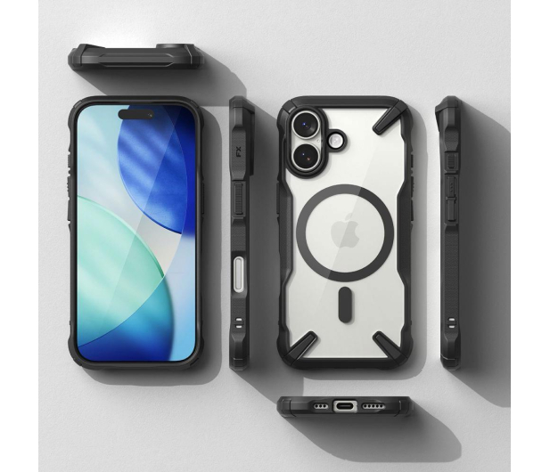 Ringke Fusion X Magnetic Magsafe do Iphone 17 Black - 1359777 - zdjęcie 4